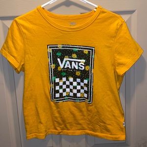 Yellow vans shirt